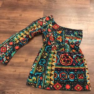 Off the shoulder tunic